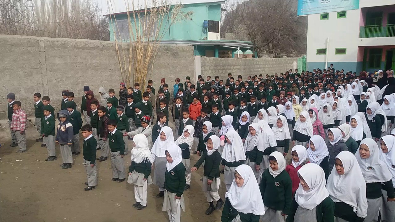 Quaid e azam public school skardu gilgit baltistan 10th march 2017 ...