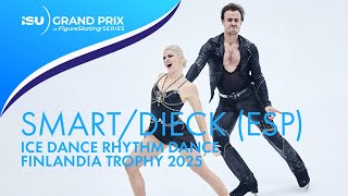 Smart Dieck Esp Ice Dance Rhythm Dance Finlandia Trophy 2025