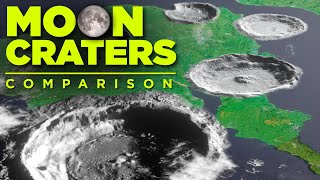 🌜 LUNAR CRATERS Compared on Earth 🌛