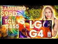 LG OLED G4 review! Is it the best 2024 OLED TV? (comparison with G3, S95D and TCL C855)!