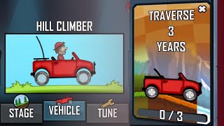 TRAVERSE 3 YEARS Daily Mission Completed / HILL CLIMB RACING screenshot 4