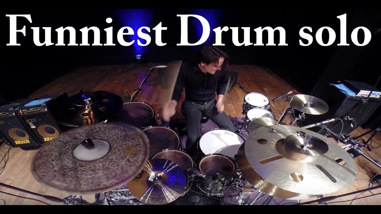 Damien Schmitt - Funniest Drum Solo - With Alain Caron -GoProLiveSession