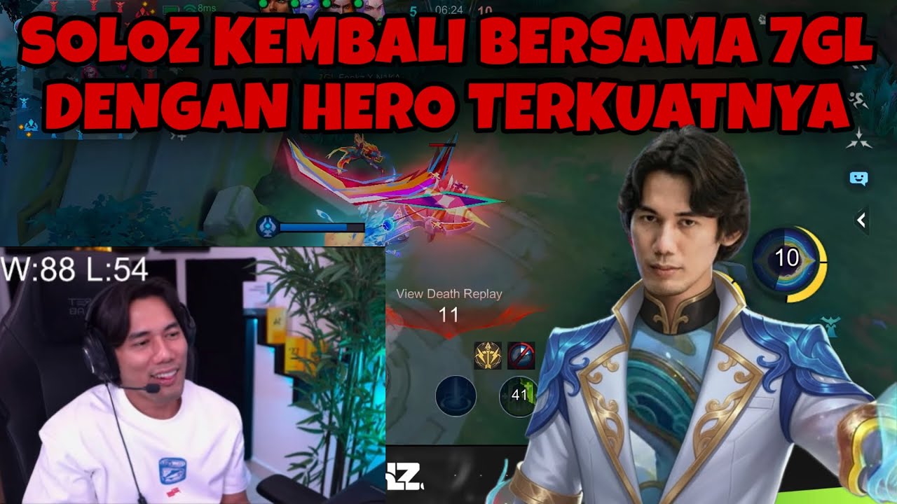 SOLOZ KEMBALI BERSAMA 7GL DENGAN HERO TERKUATNYA 🥶 - YouTube