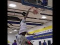 Shakwon barrett  basketball dunk