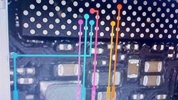 Realme 2 touch not working cLk,i2c line,Tp spi line 1.8 v supply line