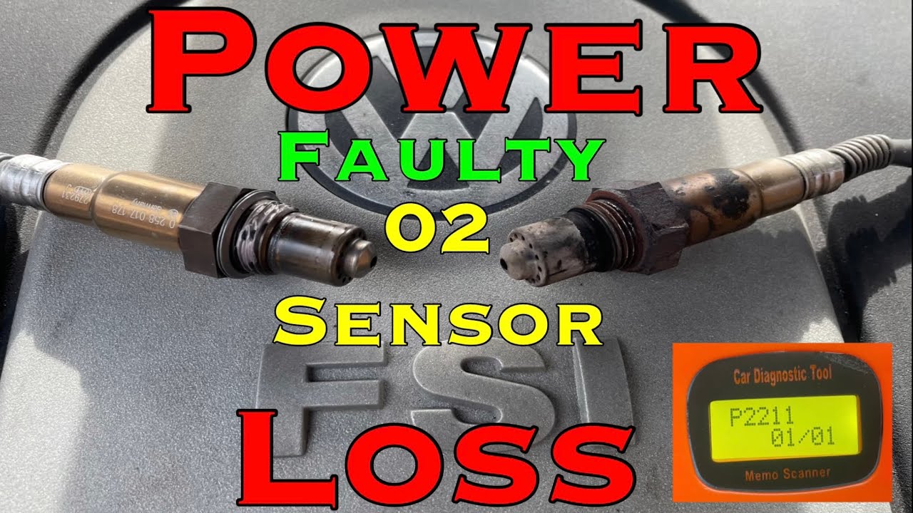 Power loss faulty 02 sensor replacement vw golf mk5 1.6 petrol 