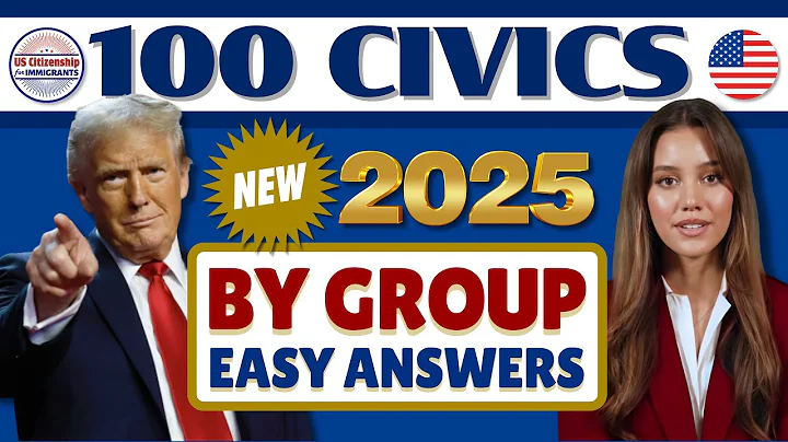 100 Civics Questions by 9 Groups | U.S. Citizenship Interview 2025 (2008 Version) Easy Answers No.58