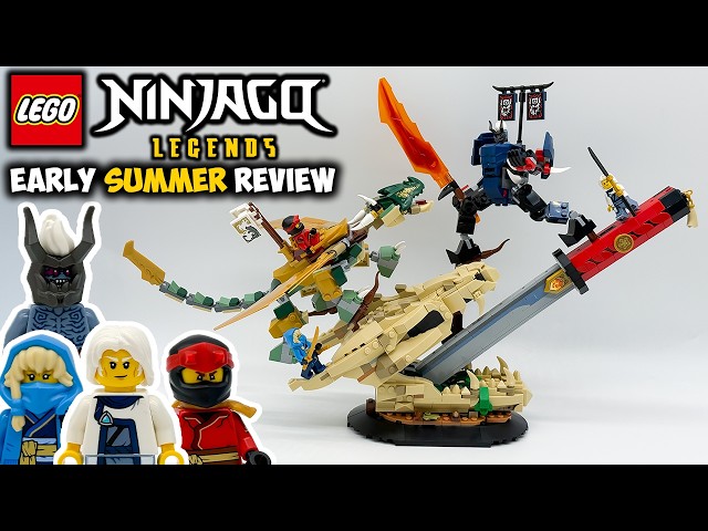 Battle at the Dragon's Blade EARLY 2026 Review! Ninjago Legends