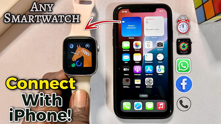How to Setup & Connect Any Smartwatch to iPhone! 