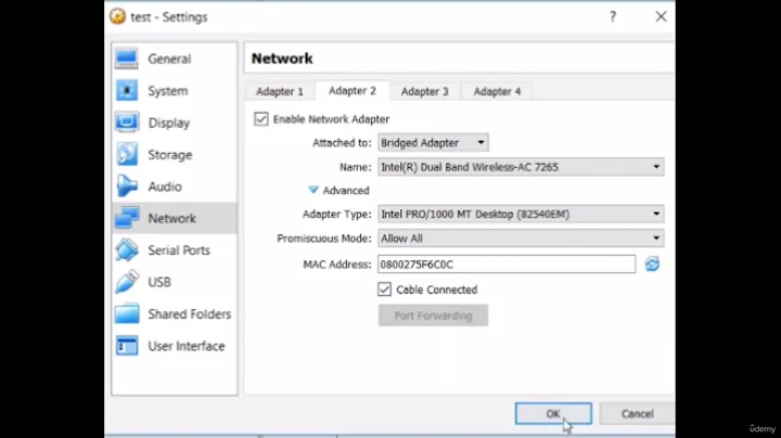 90   Add a Network Adapter through Oracle VM Virtual Box