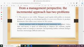 9- Incremental development