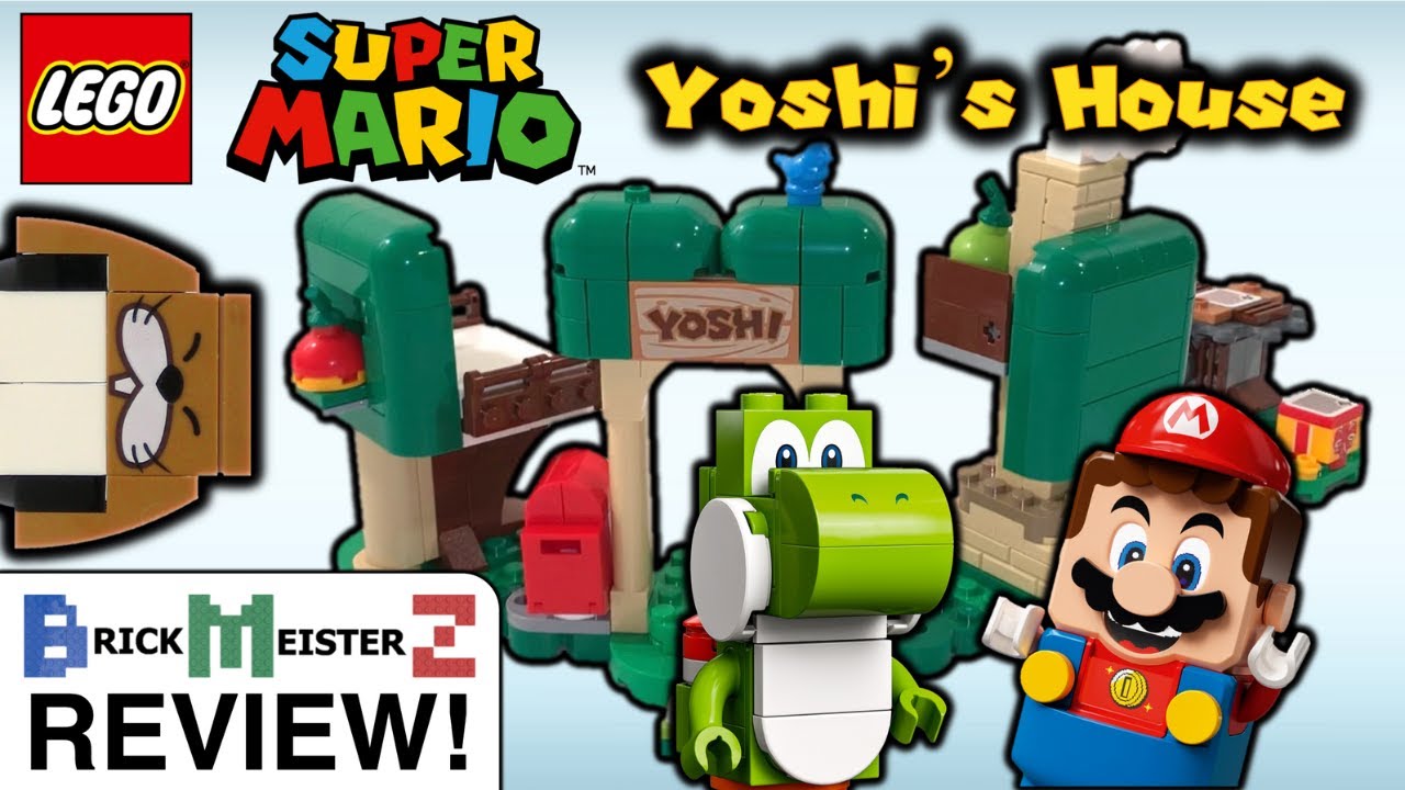 LEGO Super Mario Yoshi's Gift House Set REVIEW! YouTube