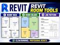 Revit Room Tags, Room Colors & Line Patterns Full Tutorial
