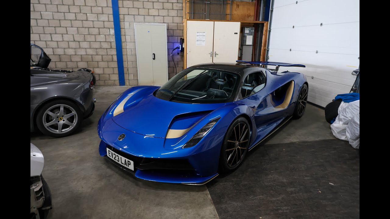 Awesome 3.2 million euro Lotus Evija electric hypercar walkaround