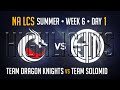 Team Dragon Knights vs TSM HIGHLIGHTS | Week 6 NA LCS Summer Split 2015 S5 | TDK vs TSM W6