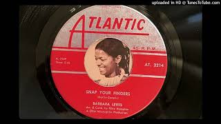 Watch Barbara Lewis Snap Your Fingers video