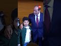 موقف مؤثر من الرئيس السيسي مع ابن الشهيد رامي علي هلال Shorts 