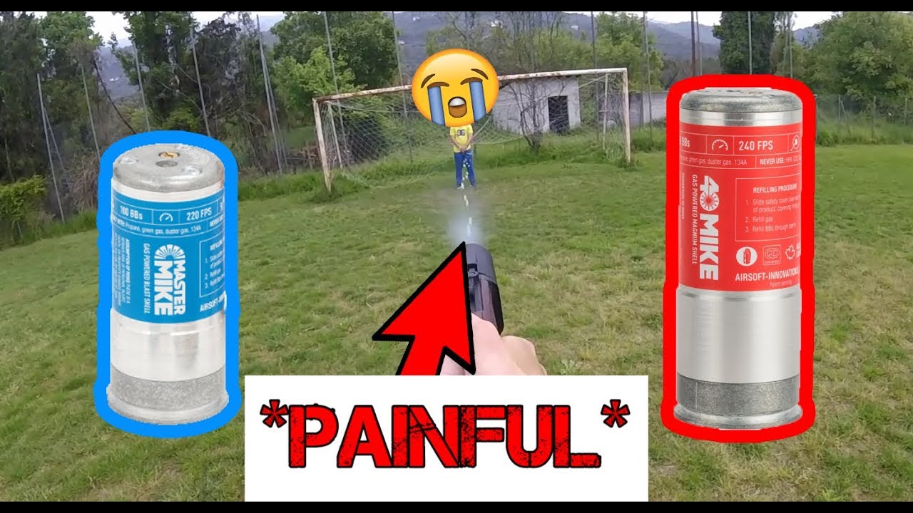 FULL REVIEW | Airsoft Innovations 40MIKE vs MASTERMIKE vs NORMAL SHELL *PAINFUL*