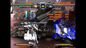 GGXX AC+R Ky justice combo extra conversation