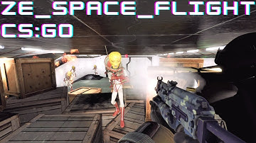CSGO Zombie Escape Mod, Counter-Strike: Global Offensive, Map: ze_space_flight