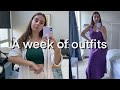 A week of summer outfits - realistic summer looks