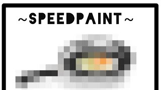 Speedpaint Process of Egg In A Fry Pan