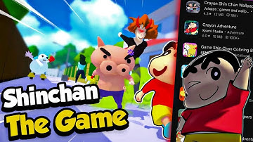 Shinchan 3D Open World Game || I Saved Shiro Shinchan The Game 😃 !@GamesOfVaibhav