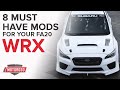 8 Must Have Mods for 2015+ Subaru WRX
