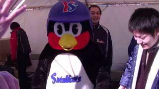 【つば九郎】新宿シティハーフマラソン グッズ販売手伝い