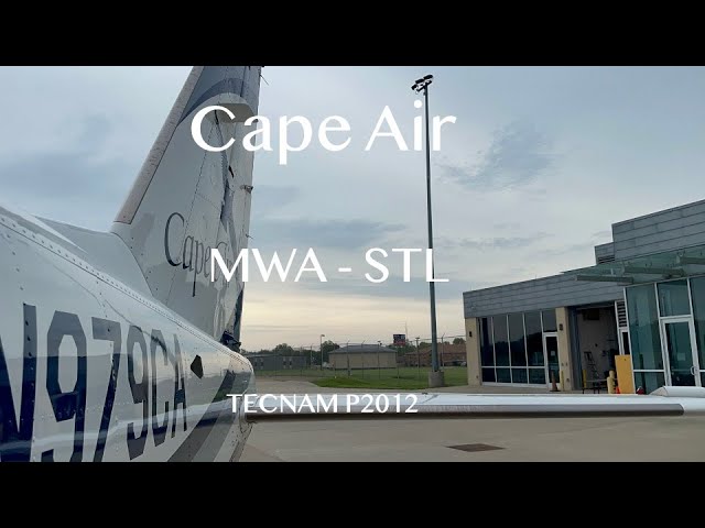Trip Report | Cape Air Tecnam P2012 | Marion, IL to St Louis, MO | Worth it??
