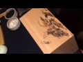 茶箱に画を描く文人趣味煎茶箱その①