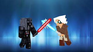 STAR WARS in Vanilla Minecraft | ONLY ONE COMMAND BLOCK (1.9)