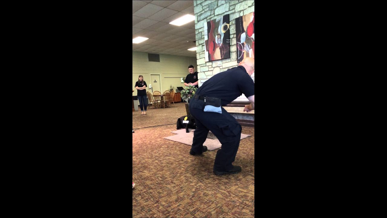 Arson Dog Demonstration - 2