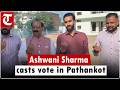 Punjab Civic Polls: BJP Leader Ashwani Sharma Casts Vote in Pathankot, Urges Citizens to Vote Freely