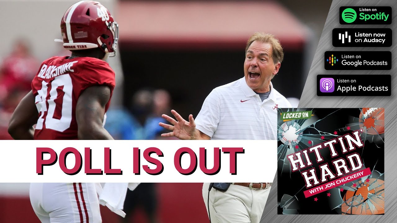 The College Football Coaches' Poll Is Out | Hittin Hard With Jon Chuckery| 8/10/22 Part 3