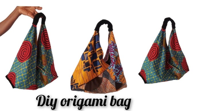 Origami Bento Bag Pattern and Tutorial: Quick Tote Bag · VickyMyersCreations