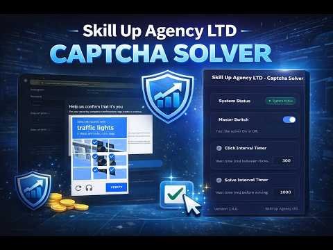Skill Up Agency LTD - Captcha Solver video preview 2