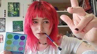 ASMR Doing Your Festival Makeup (you're a famous singer and on stage in an hour)