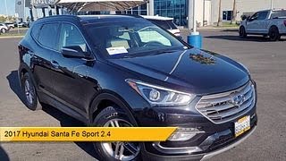 2017 Hyundai Santa Fe Sport 2.4 Sport Utility Sacramento Roseville Elk Grove Folsom Stockton