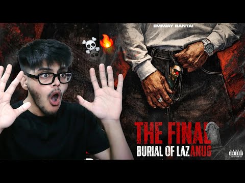 EMIWAY BANTAI - THE FINAL BURIAL OF LAZANUS REACTION🔥☠️ | EMIWAY BANTAI FINAL DISS LAZARUS | wtfSRB