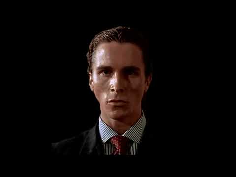 PATRICK's audio is from a scene from the 2001 flim adaptation of American Psycho