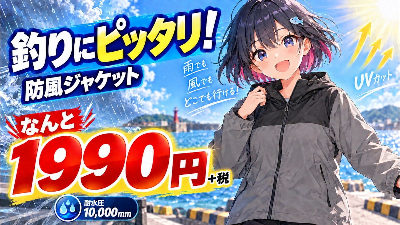 Found a perfect fishing jacket for 1,990 yen + tax! - YouTube