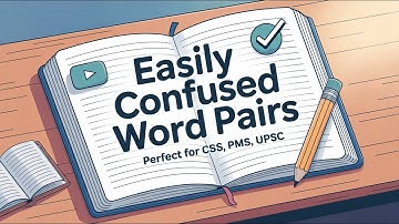 Master Pair of Words for CSS & PMS P-11 | English Made Easy for Aspirants #csswords #cssvocabulary