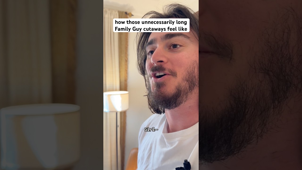 those painfully long family guy cutaways #shorts #comedy #funny