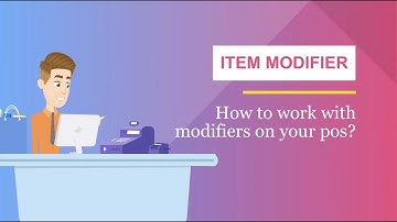 How to work with item modifier on your pos menu? - Point of Sale