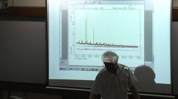 Guest Lecture Dr. Isaac Abrahams "Rietveld Analysis"