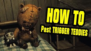 HOW TO get past TRIGGER TEDDIES - Dark Deception Chapter 4