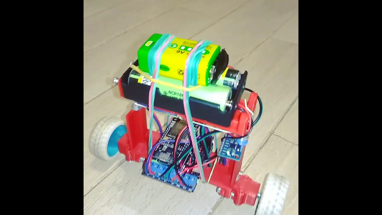 2 день. Робот балансир на mpu6050. ПИД регулятор