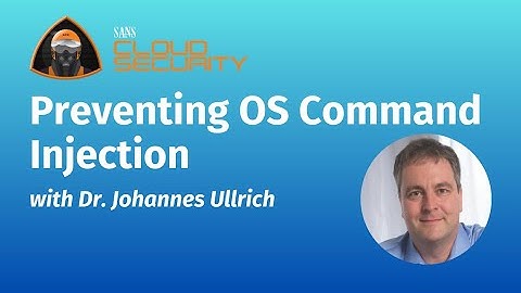 Operating System Command Injection