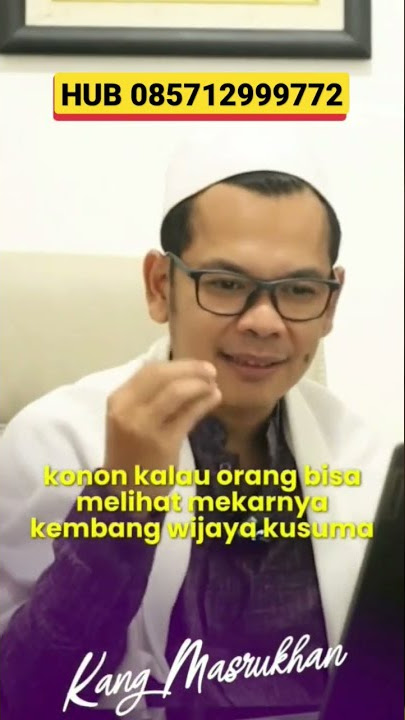Siapa Sangka Bunga Wijaya Kusuma Ternyata Punya Energi Mistis Ini #shorts